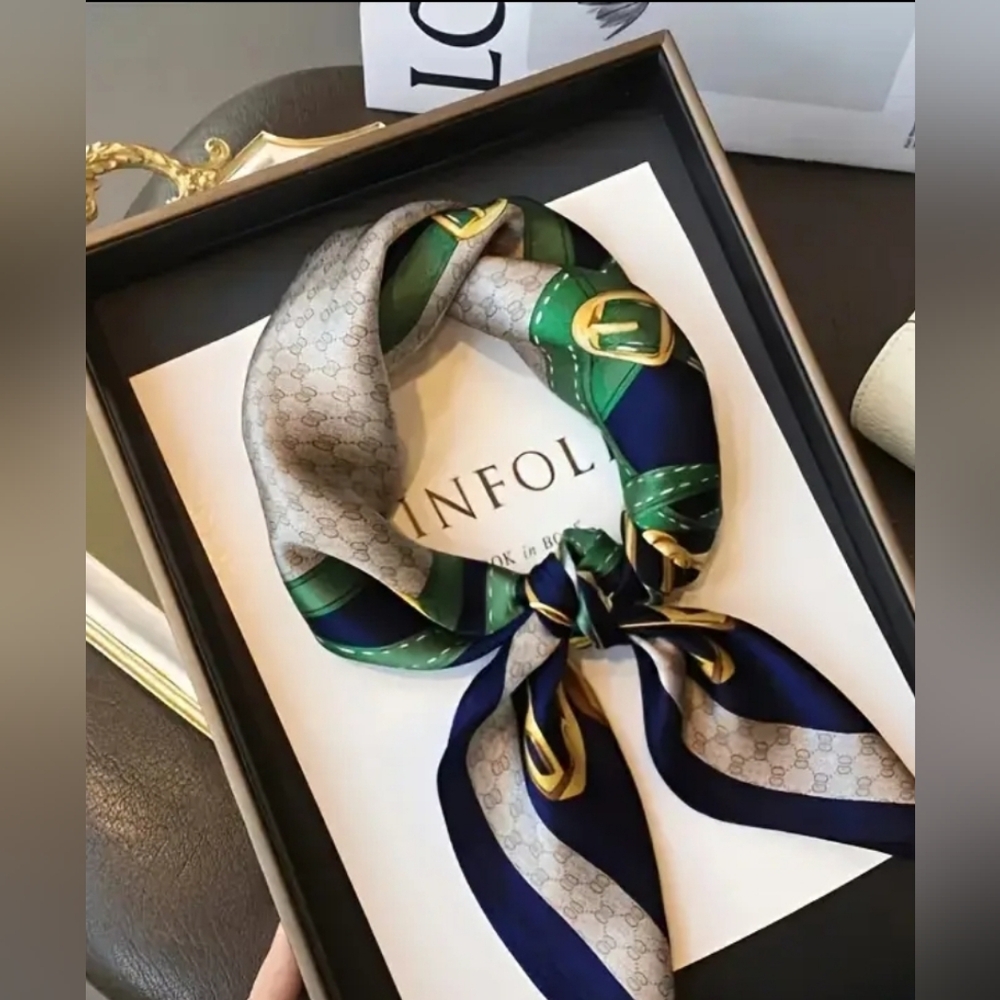 Elegant multicolor scarf, great gift